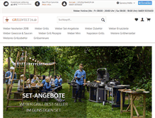 Tablet Screenshot of grillwelt24.de